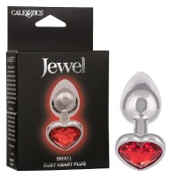 Jewel Heart Small Red